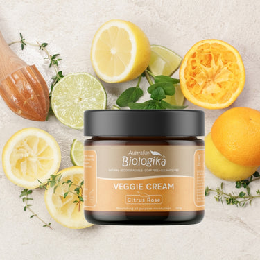 Australian Biologika Citrus Rose Geranium Veggie Cream 100g