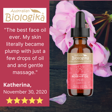 Australian Biologika 100% Organic Rosehip Oil (ACO) 25mL