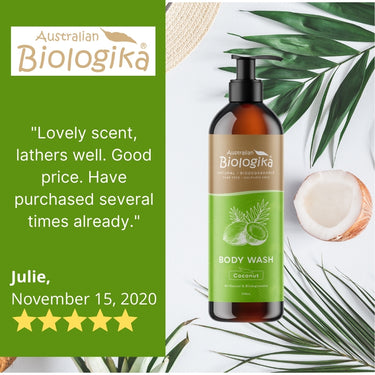 Australian Biologika Coconut Body Wash 500ml
