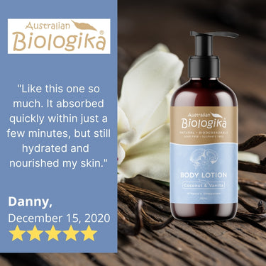 Australian Biologika Coconut & Vanilla Body Lotion 250mL