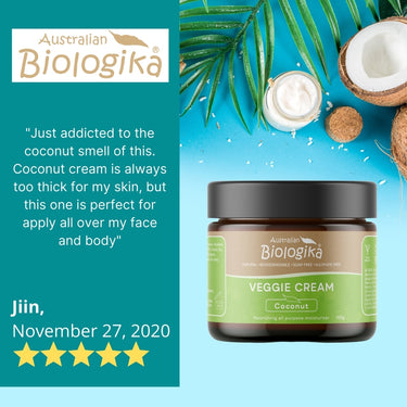 Australian Biologika Coconut Veggie Cream 100g