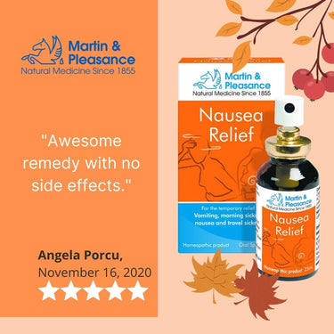 Homeopathic Remedy 25ML Spray - Nausea Relief