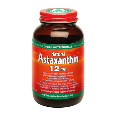 Green Nutritionals Natural Astaxanthin 12mg