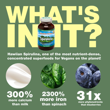 Green Nutritionals Hawaiian Pacifica Spirulina