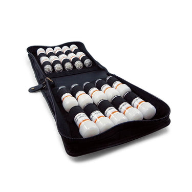 Homeopathic First Aid Travel Kit in Leather Case