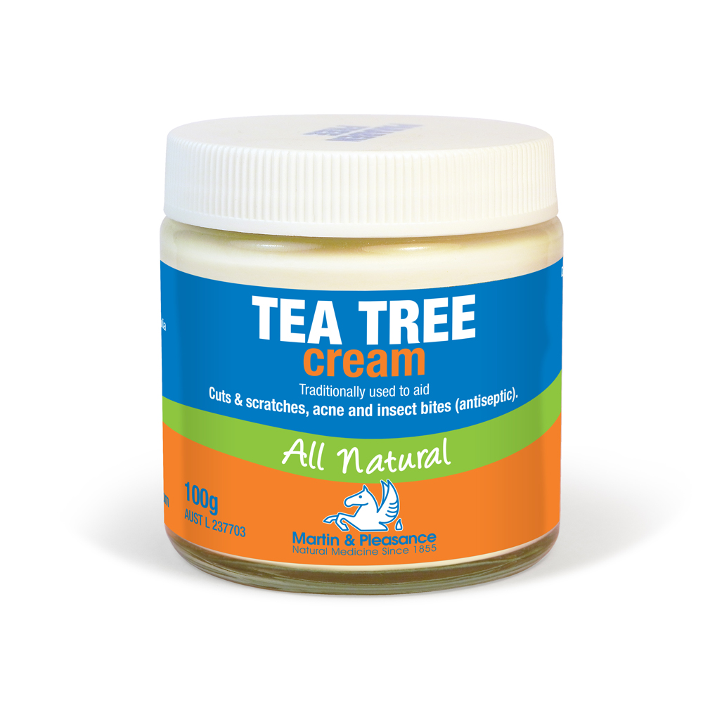 Tea Tree Herbal Cream 100gm Jar Martin & PleasanceMartin & Pleasance