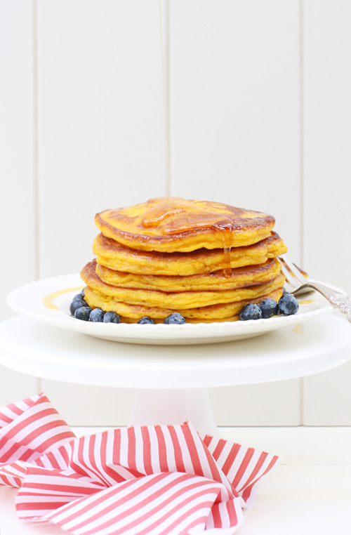 Amazing Pumpkin Pancakes by Chef Kate harmony Martin & Pleasance
