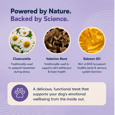 Calm Treats for Anxious Dogs, 130g