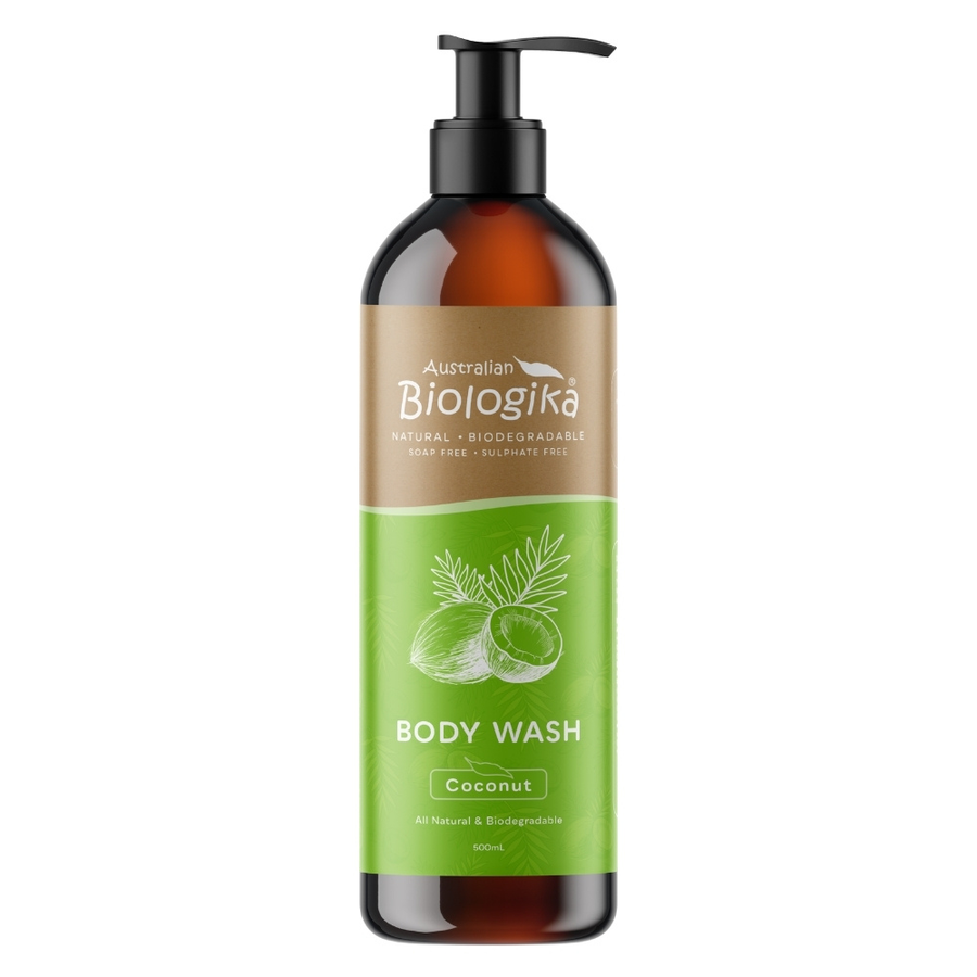 Australian Biologika Coconut Body Wash 500ml