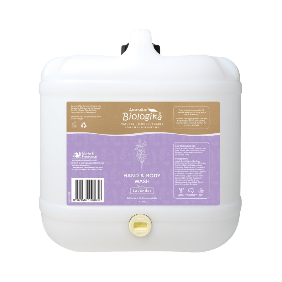 Australian Biologika Lavender & Ylang Ylang Hand & Body Wash BULK 15L