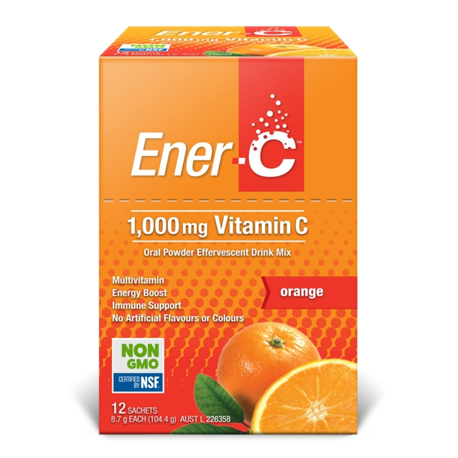 Ener-C Multivitamin Drink Mix 12 Sachets 1,000mg Vitamin C