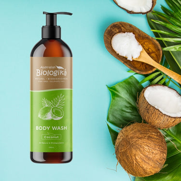 Australian Biologika Coconut Body Wash 500ml