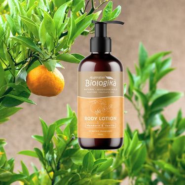 Australian Biologika Mandarin and Vanilla Body Lotion 250ml