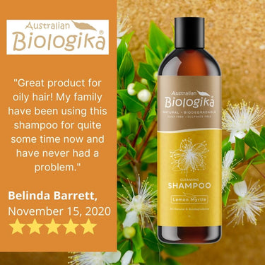 Australian Biologika Lemon Myrtle Shampoo | Oily Hair