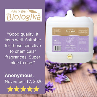Australian Biologika Lavender & Ylang Ylang Shampoo BULK 15L