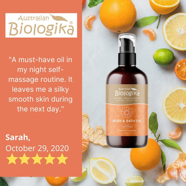 Australian Biologika Uplifting Body and Bath Oil 200ml