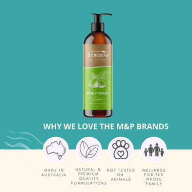 Australian Biologika Coconut Body Wash 500ml