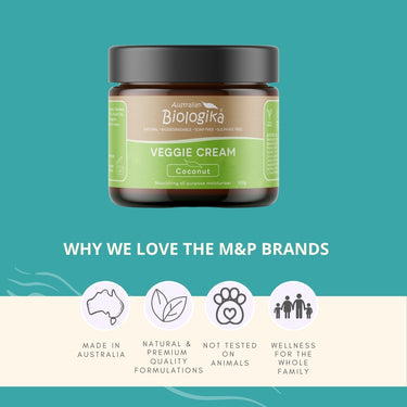 Australian Biologika Coconut Veggie Cream 100g