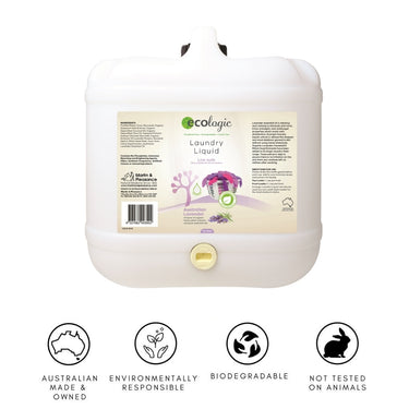 ECOLogic Lavender Laundry Liquid BULK 15L