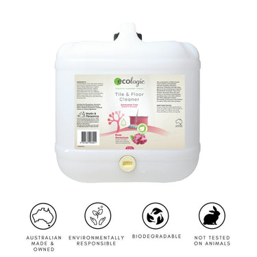 ECOLogic Rose Geranium Tile & Floor Cleaner BULK 15L
