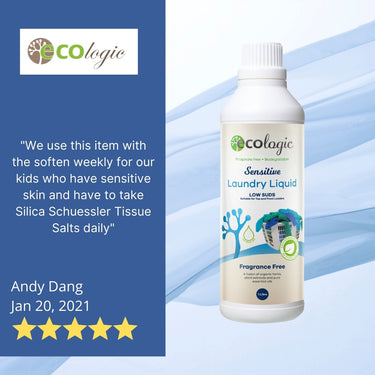 ECOLogic Sensitive Laundry Liquid Fragrance Free 1L