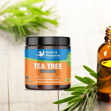 Martin & Pleasance Herbal Cream | Natural Tea Tree Cream | 100g