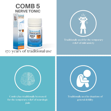 COMBINATION 5 30ml Spray | NERVE NUTRIENT | Homeopathic Preparation