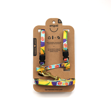 Anipal Gigi the Gouldian Finch Cat Harness & Lead