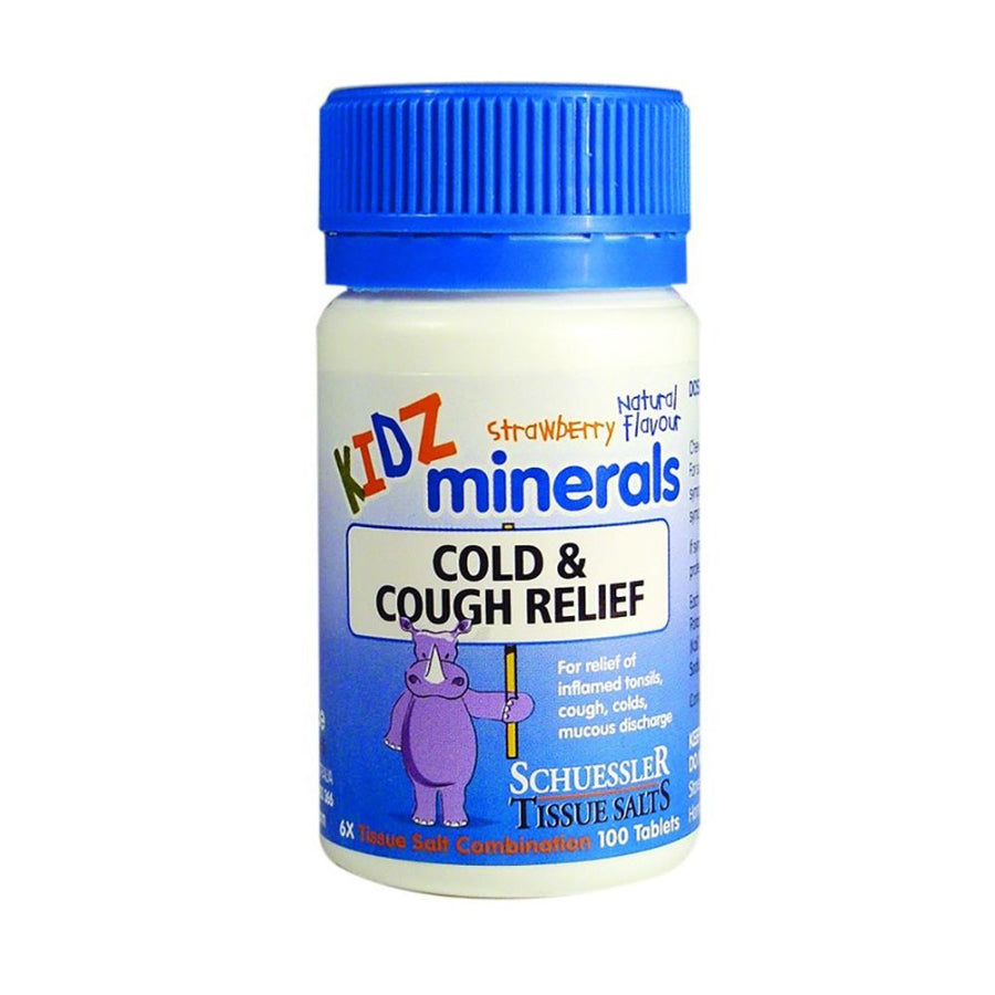 Cough & Cold Relief – KIDZ Minerals 100 Tablets