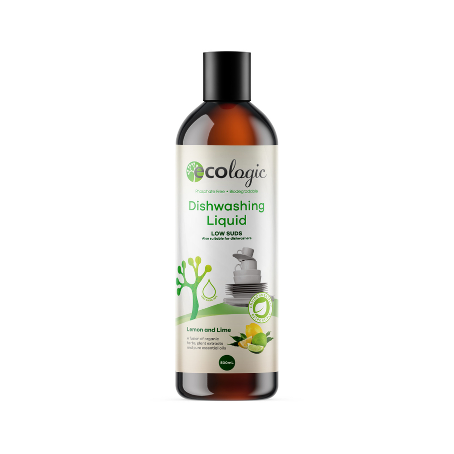 ECOLogic Lemon & Lime Dishwashing Liquid 500ml