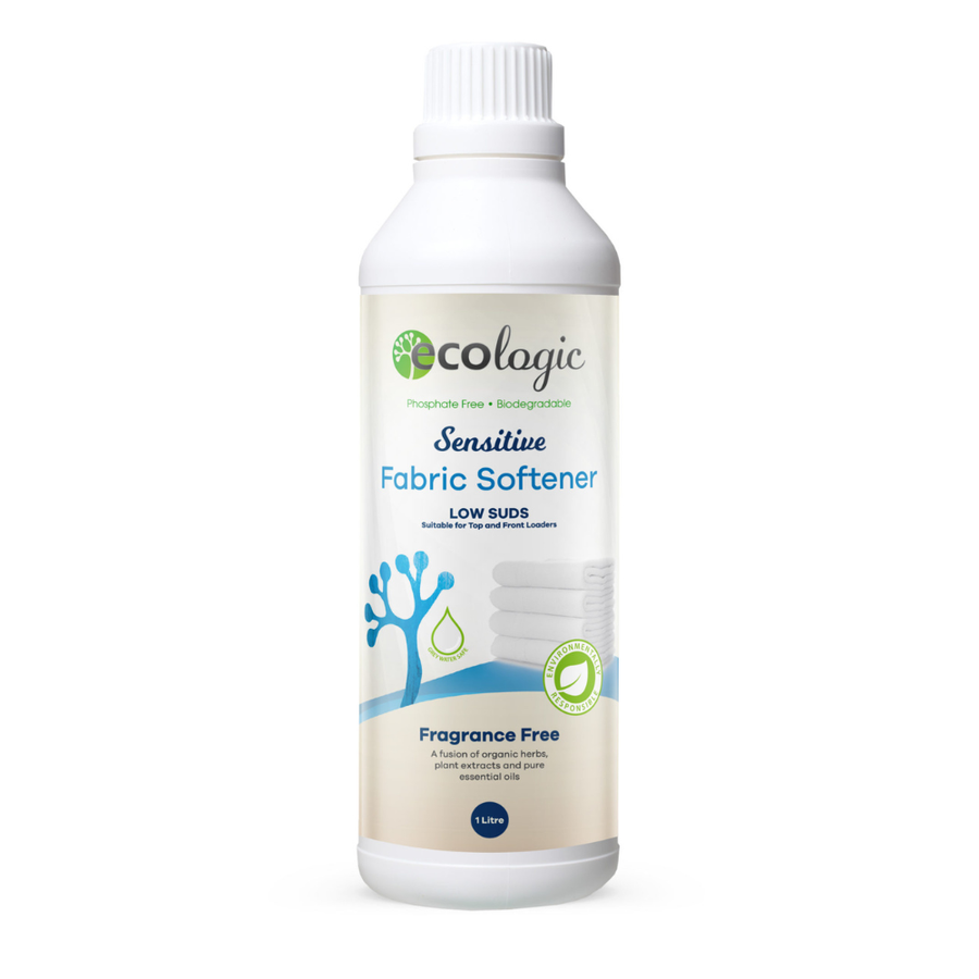 ECOLogic Sensitive Fabric Softener Fragrance Free 1L