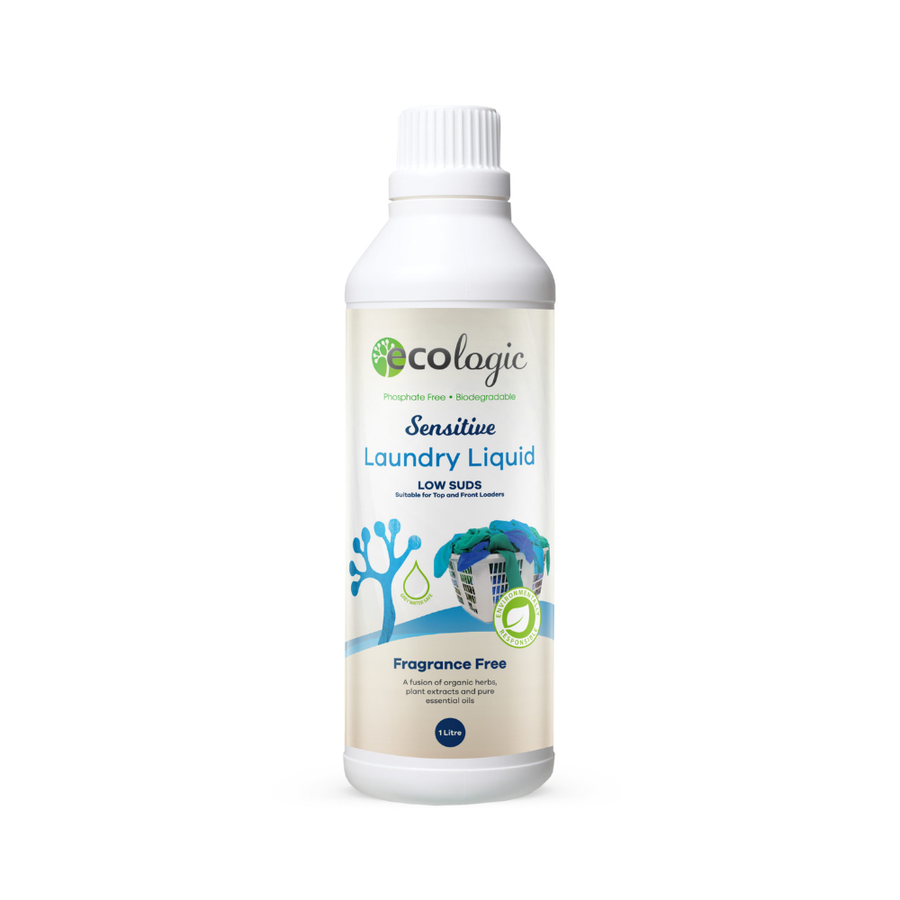 ECOLogic Sensitive Laundry Liquid Fragrance Free 1L