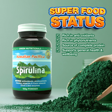 Green Nutritionals Hawaiian Pacifica Spirulina