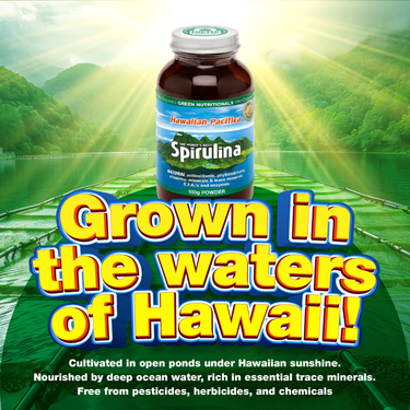 Green Nutritionals Hawaiian Pacifica Spirulina