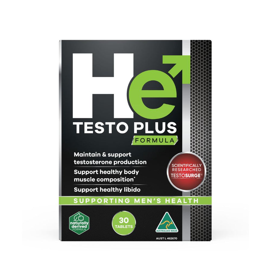 HE Testo Plus Formula 30 Tablets