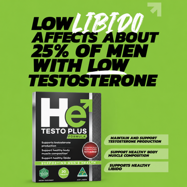 HE Testo Plus Formula 30 Tablets