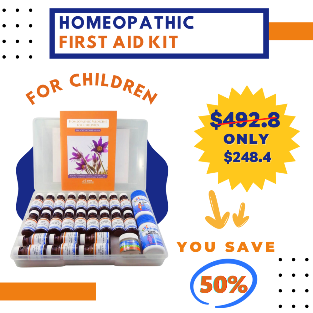 Homeopathic First Aid Kit for Children Martin & Pleasance