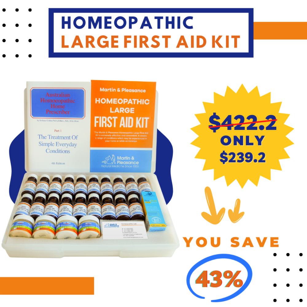 Homeopathic Large First Aid Kit Martin & Pleasance