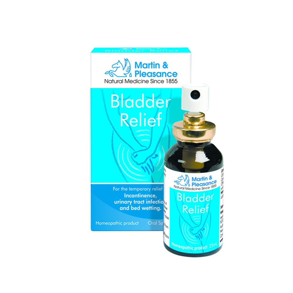 Homeopathic Remedy 25ML Spray Bladder Relief Martin & Pleasance