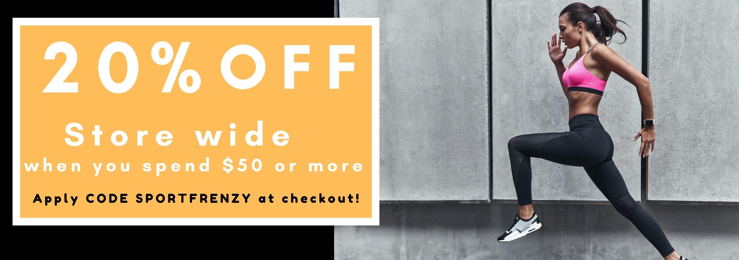 Sport Frenzy Sale Banner