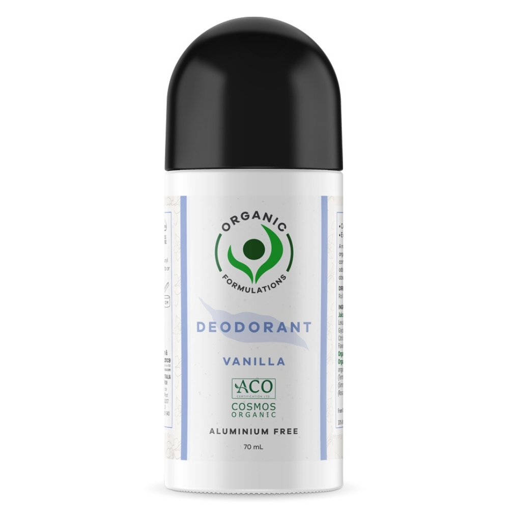 Organic Formulations - Deodorant vanilla