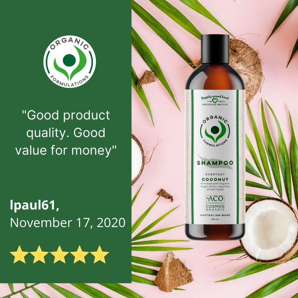 Coconut Shampoo - Organic Formulations