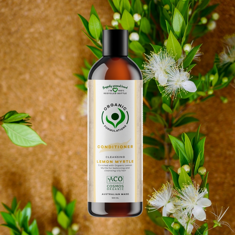 Organic Formulations Lemon Myrtle Conditioner 500ml | Oily Hair | Martin & Pleasance Organic Formulations Lemon Myrtle Conditioner 500ml | Oily Hair | Martin & Pleasance