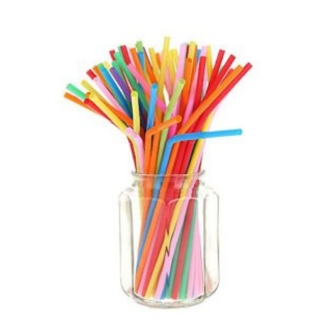 plastic straw