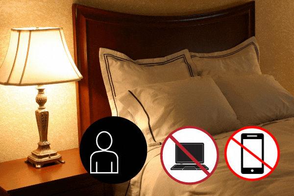 Sleep - Stop using electronic device