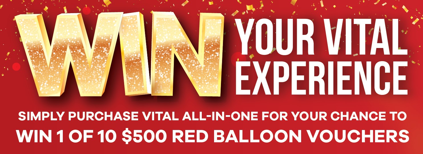 Vital Redballoon Banner