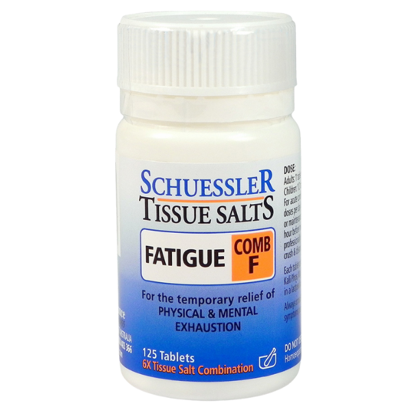 Schuessler Tissue Salts 125 Tablets – Comb F