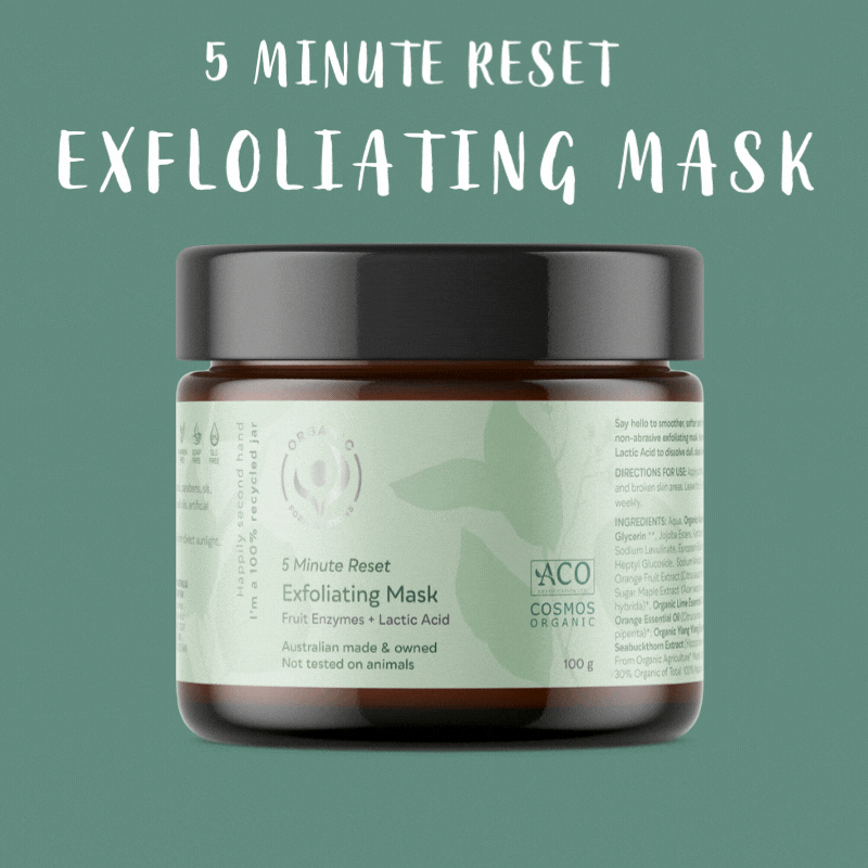 Organic Formulations 5 Minute exfoliating mask