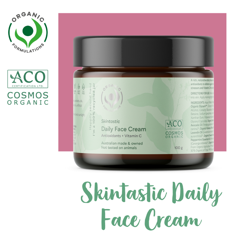 Organic Formulations Skincare Skintastic Daily Face Cream