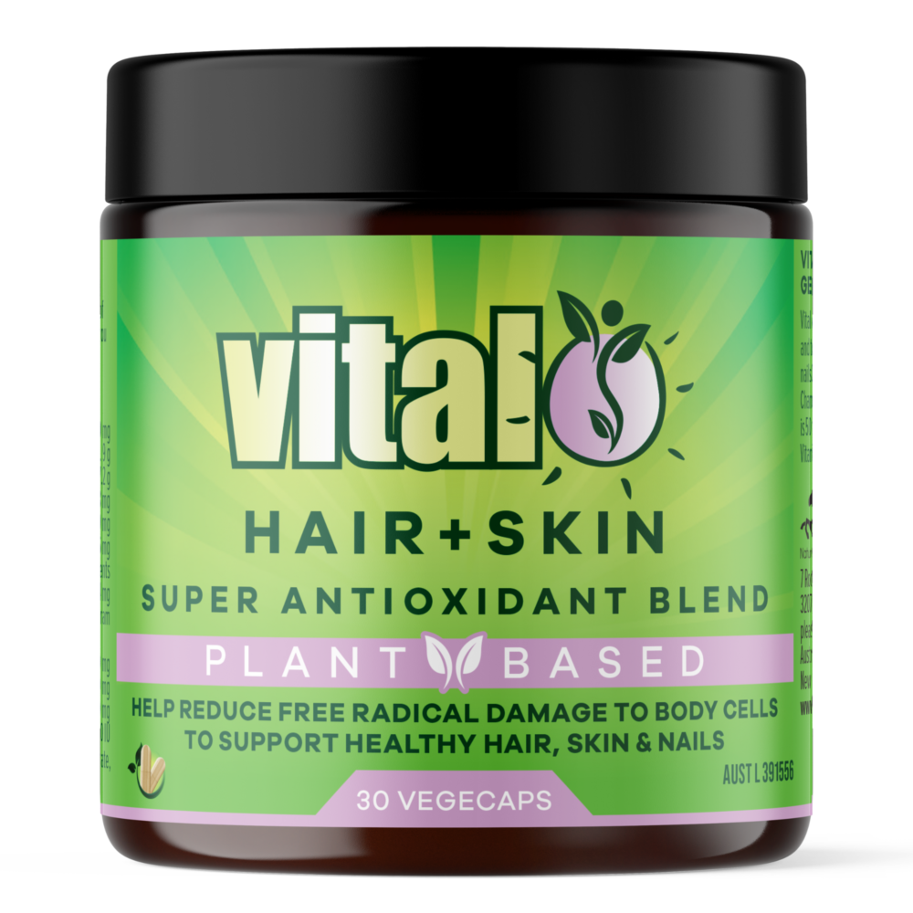Vital Hair Skin Plant Based 30 Vegecaps